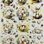 Decalque Cesta de Ovos - Folha A4