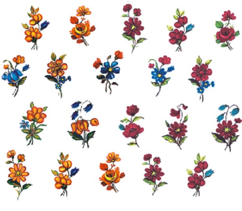 7c293eaa012c415e2c83829170567cbc.jpg Decalque Floral Mini Roxo 27mm c/12 - Imagem 1