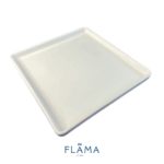 Kit Prato Raso Americana Porcelana Branca – 6 Peças - Imagem 3