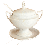 Sopeira com Prato e Concha Roberta