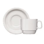 Xícara de Chá (com Pires) - Iguaçú (Branco)