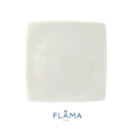 Kit Prato Raso Oriental Porcelana Branca – 6 Peças - Imagem 2