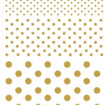 Decalque Bolas em Ouro