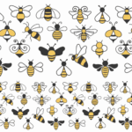 Decalque Abelhas