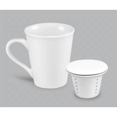 Caneca Infusora- Porcelana Premium - Imagem 1