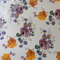 Decalque Oceano Flor 130mm - Cartela com 6