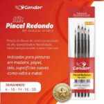 Kit Pinceis Artístico Redondo Condor 5504 - Imagem 3