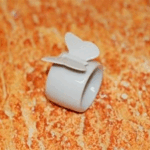 Porta Guardanapo - Borboleta (Branco)