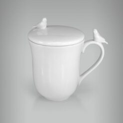 Caneca Pássaro com Tampa