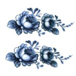 Decalque Rosas do Céu 70mm c/9