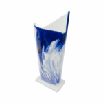 Vaso Fold Cobalto - Imagem 2