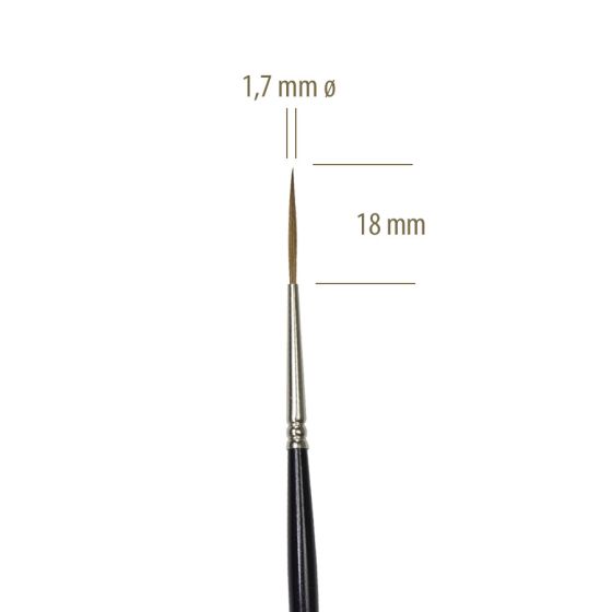 2845e4cdbe5101cc0e70fb27c90ad19a.jpg 1181 nº 0 - Pincel Feustel Kolinsky - Imagem 1