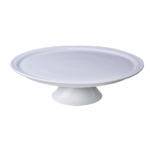 Prato de Bolo com Pé - Tradicional G - (Branco)