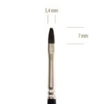 1169 FH nº  4 - Pincel Feustel Língua de Gato