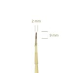 1301 nº 0 - Pincel Feustel Pontiagudo de Pelo Curto