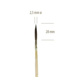 1311 nº 1 - Pincel Feustel Chanfrado para Filete