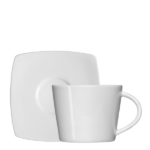 Xícara de Chá (com Pires) - Oriental (Branco)