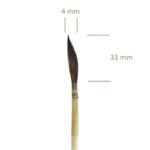 1311 n° 4 - Pincel Feustel Chanfrado para Filete