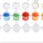 Potinho Plástico com tampa - 6 unidades