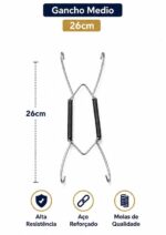 Gancho 4 Garras 26cm