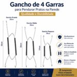 Gancho 4 Garras 32cm - Imagem 2