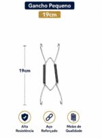 Gancho 4 Garras 19cm