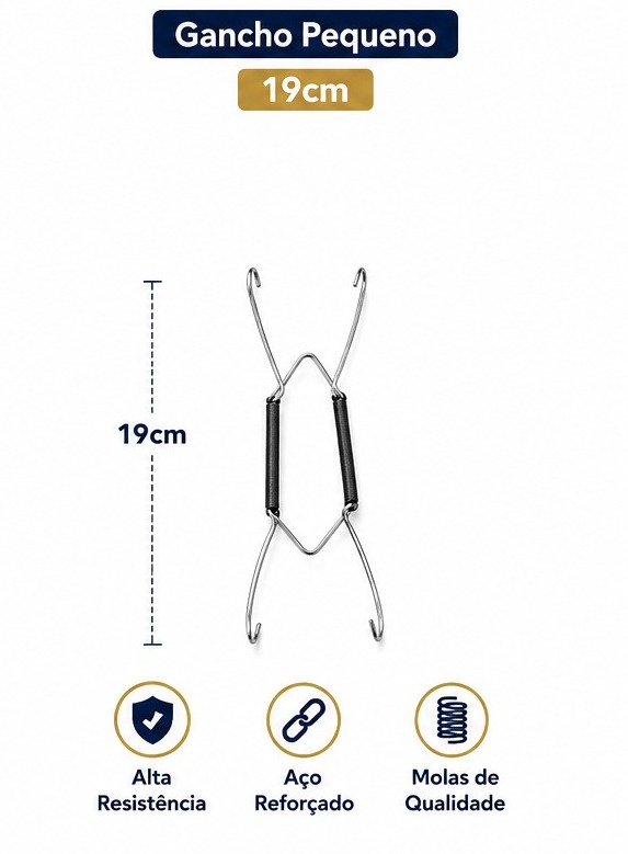 f98e814b9a918ce377a2fa1d4c0751e7-1.jpeg Gancho 4 Garras 19cm - Imagem 1
