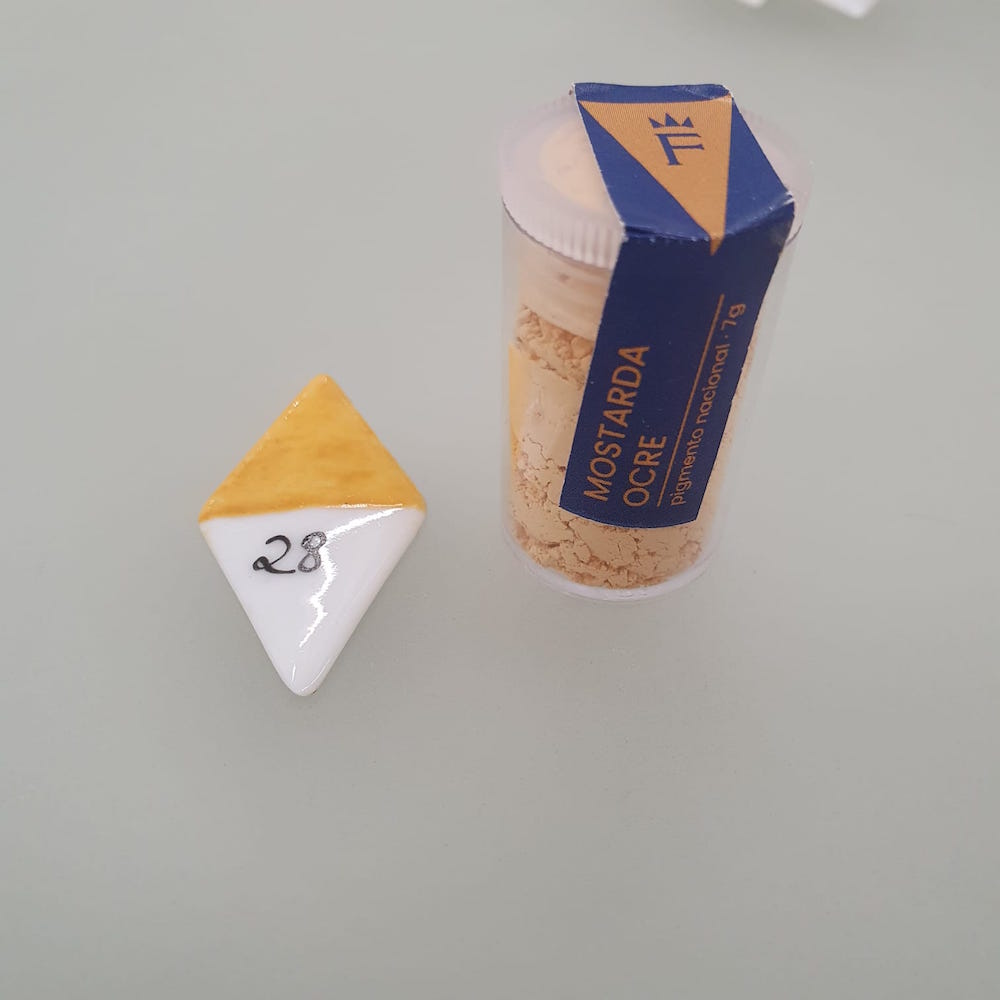 0119fc06d2662b8979173029971d9138.jpeg Tinta (para Porcelana) - Mostarda Ocre - Imagem 1