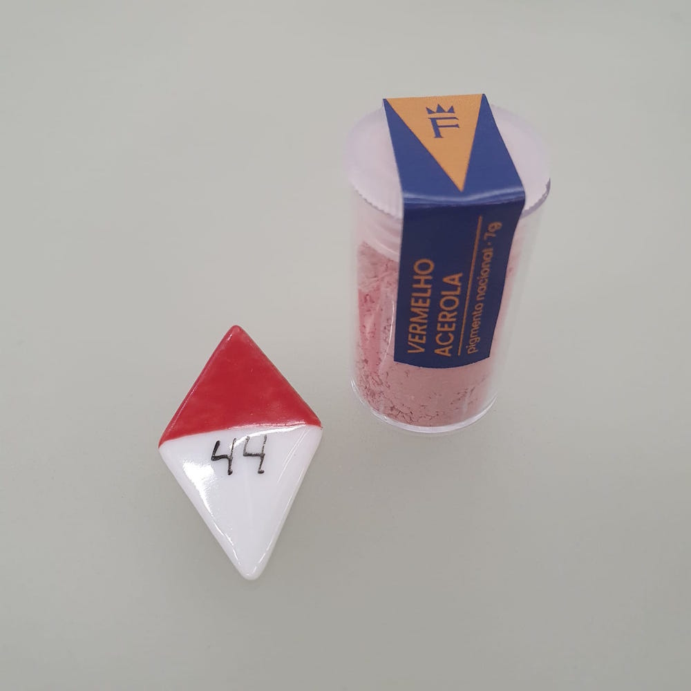 01ea28e1a1fcdc45e4d9e05c7662ef83.jpeg Tinta (para Porcelana) - Vermelho Acerola - Imagem 1