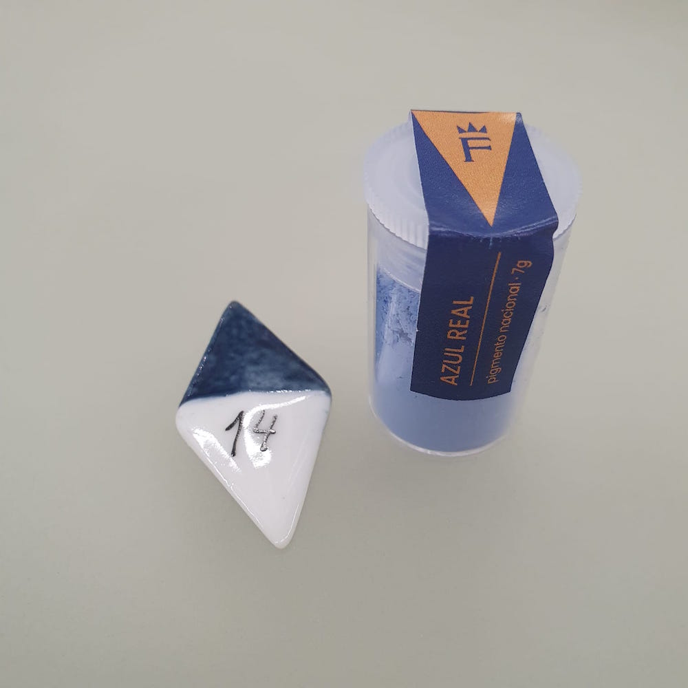 154bd48655dd6bff2f8c65d4df104713.jpeg Tinta (para Porcelana) - Azul Real - Imagem 1