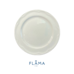 Kit Prato de Sobremesa Cottage Porcelana Branca - 6 Peças - Imagem 2