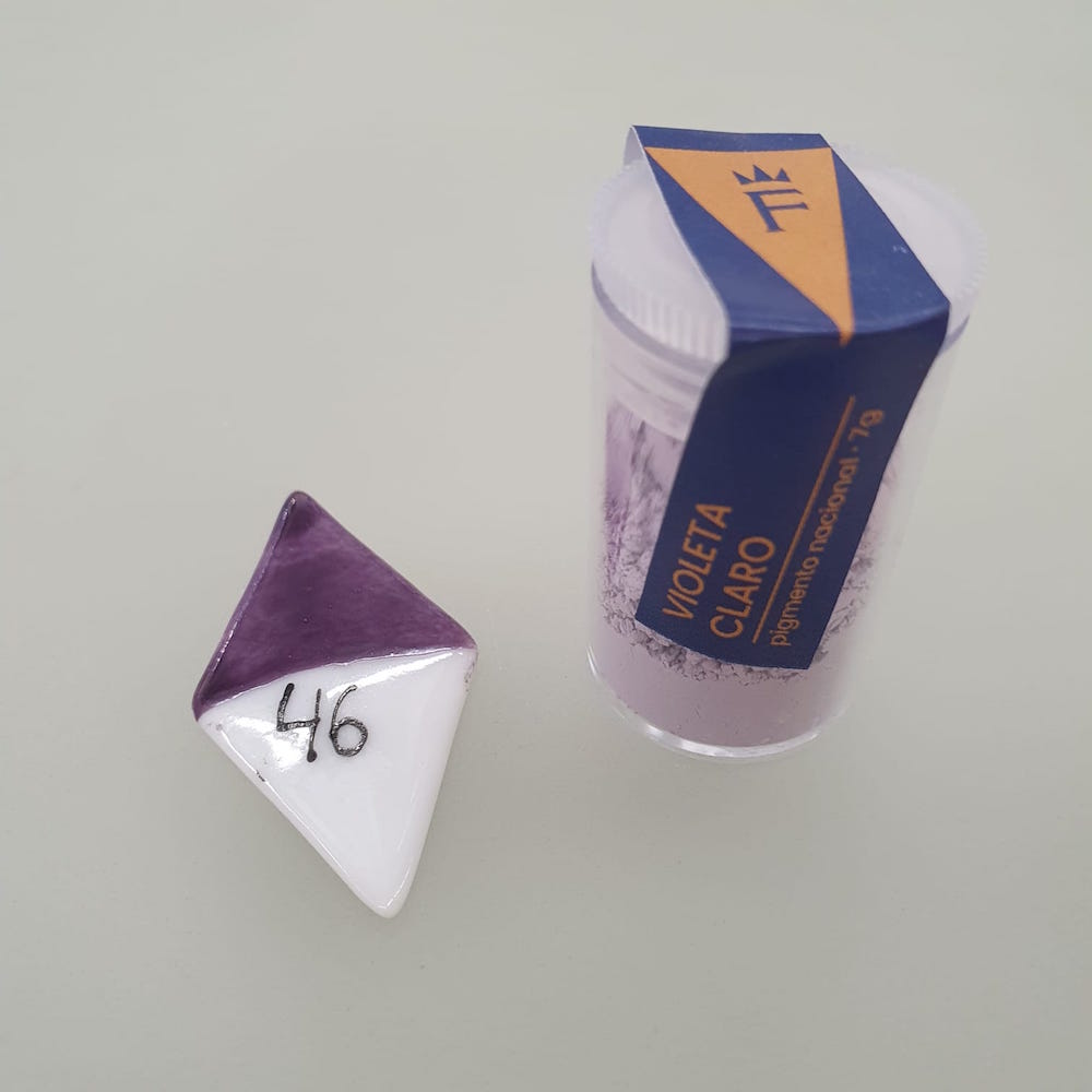 cd8664907551a596eb826cb6bcd5d600.jpeg Tinta (para Porcelana) - Violeta Claro - Imagem 1