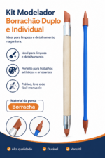 Kit Modelador Borrachão Duplo e Individual - Imagem 2